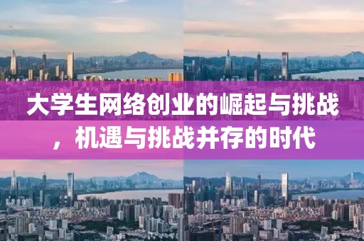 大学生网络创业的崛起与挑战，机遇与挑战并存的时代