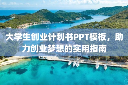 大学生创业计划书PPT模板，助力创业梦想的实用指南