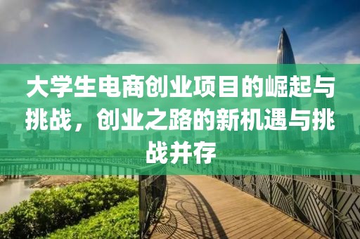 大学生电商创业项目的崛起与挑战，创业之路的新机遇与挑战并存