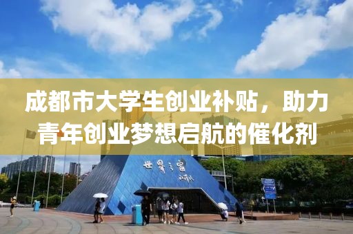 成都市大学生创业补贴，助力青年创业梦想启航的催化剂