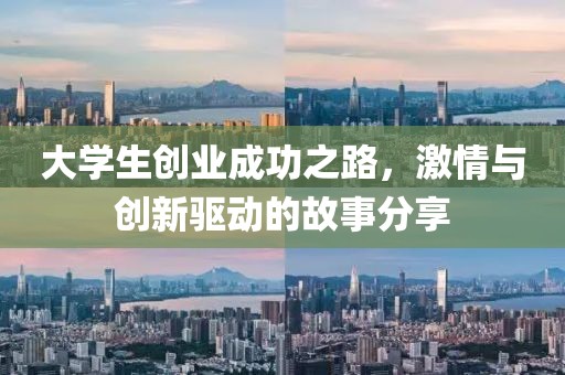 大学生创业成功之路，激情与创新驱动的故事分享