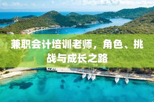 兼职会计培训老师，角色、挑战与成长之路