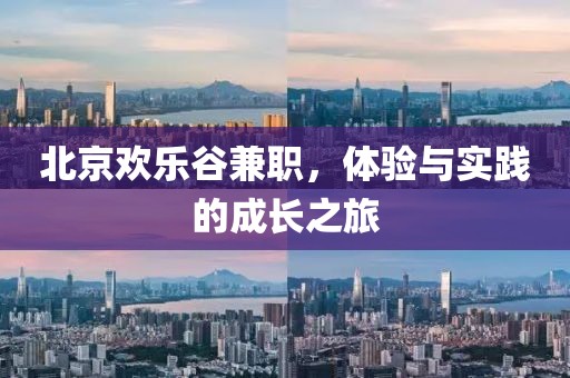 北京欢乐谷兼职，体验与实践的成长之旅