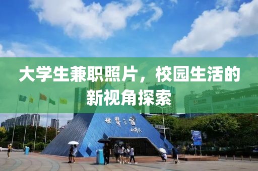 大学生兼职照片，校园生活的新视角探索